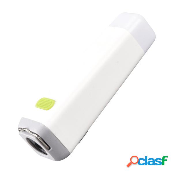 2 in 1 LED Power Bank Torcia ricaricabile Lampadario