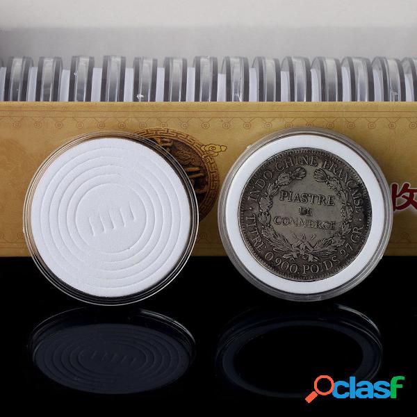 20 Pezzi Capsule Contenitori per Monete da 20-40mm