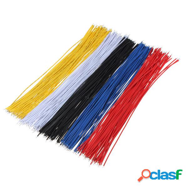 20 Pz Breadboard Jumper Cavo di Salto Codificato Filo