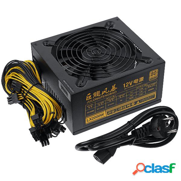 2000W 2400W 2600W ATX ETH Alimentatore da miniera Bitcoin