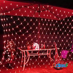 6x4m luci stringa netta 880 led luci stringa rete da pesca