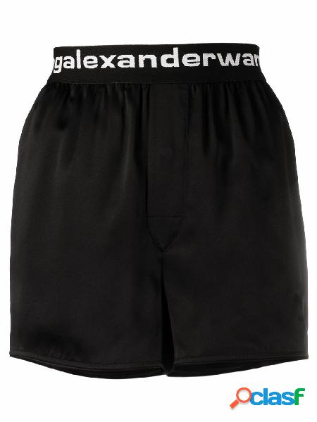 ALEXANDER WANG SHORTS DONNA 4WC2214077001 SETA NERO