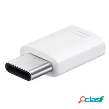 Adattatore Samsung EE-GN930BW MicroUSB / USB tipo-C - bianco