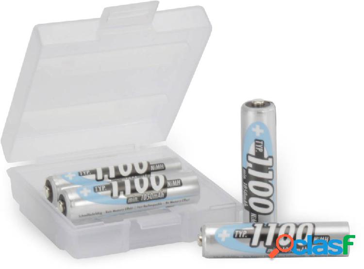 Ansmann HR03 +Box Batteria ricaricabile Ministilo (AAA) NiMH