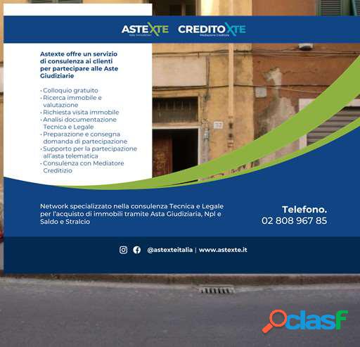 App.to in Asta a Genova Via Celesia 37