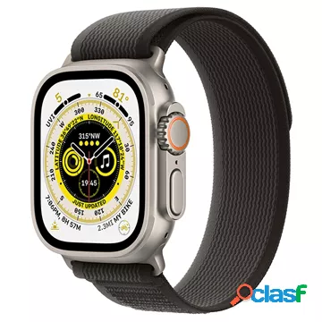Apple Watch Ultra LTE MQFW3FD/A - Black/Gray Trail Loop -