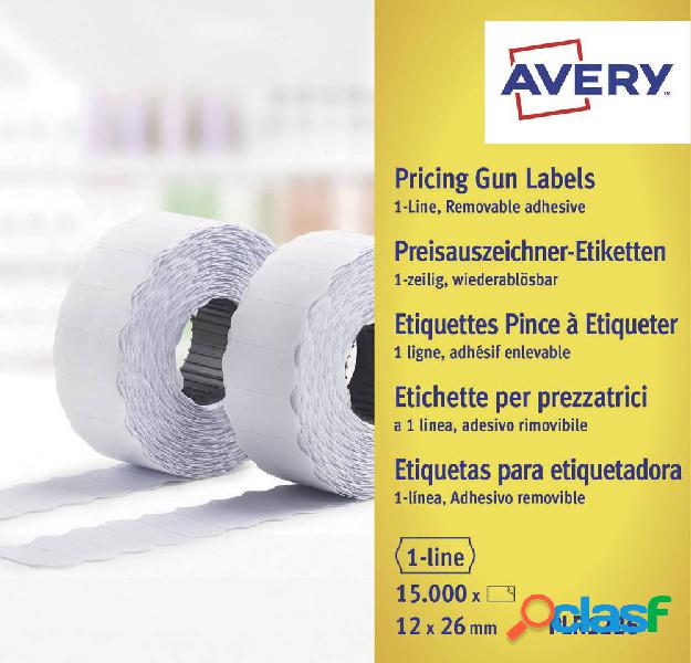 Avery-Zweckform Etichetta per prezzo PLR1226 Staccabile