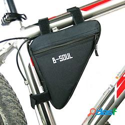 B-SOUL Marsupio triangolare da telaio bici Borsa a triangolo