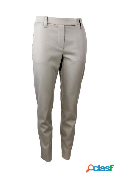 BRUNELLO CUCINELLI PANTALONI DONNA MA126P7258C8502 COTONE