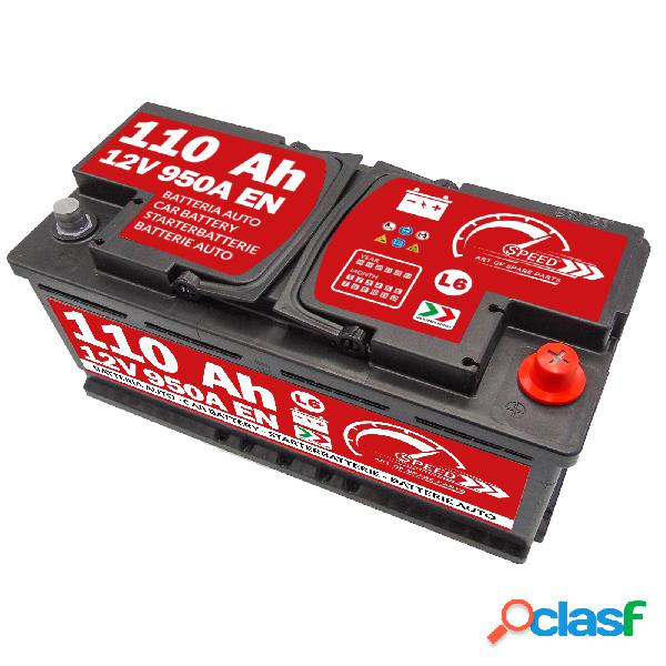 Batteria auto Speed 110Ah L6 950A 12V BMW Serie 5