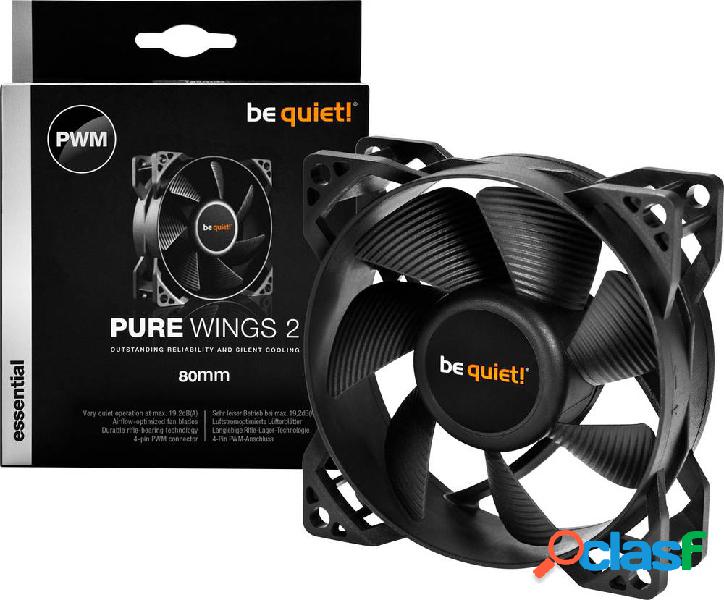 BeQuiet Pure Wings 2 80mm Ventola per PC case Nero (L x A x