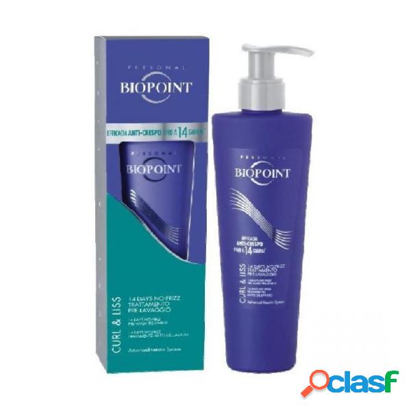 Biopoint personal curl & liss trattamento antifrizz pre