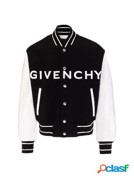 Bomber Givenchy di Lana e Pelle
