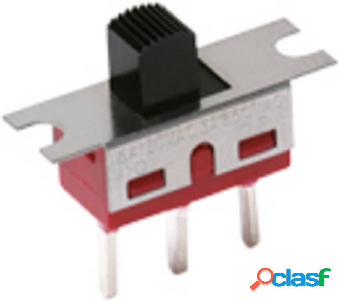 C & K Switches Interruttore a slitta 120 V 6 A 2 x On / Off