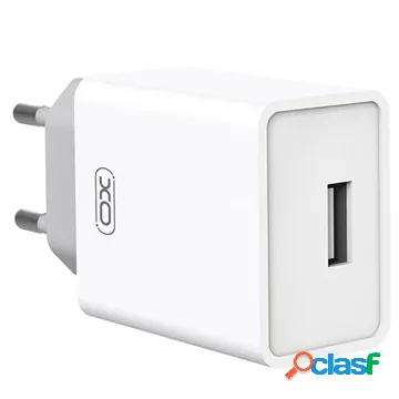 Caricabatterie USB Veloce XO L93 - 2.4A - Bianco