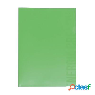 Cartellina Scatto a L formato A4 verde