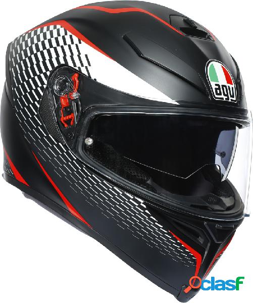 Casco integrale AGV K-5 S MPLK MULTI THUNDER in fibra con