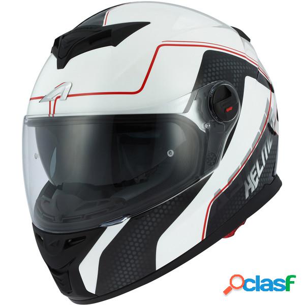 Casco integrale Astone Helmets GT 800 Alveo rosso bianco