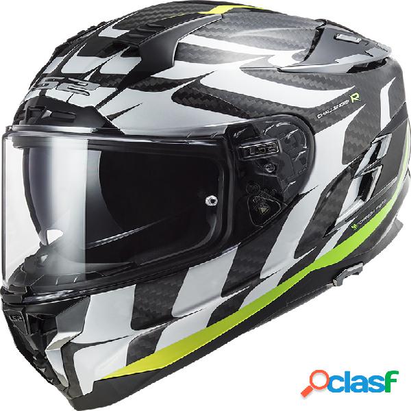 Casco integrale LS2 FF327 CHALLENGER CT2 FLAMES in carbonio