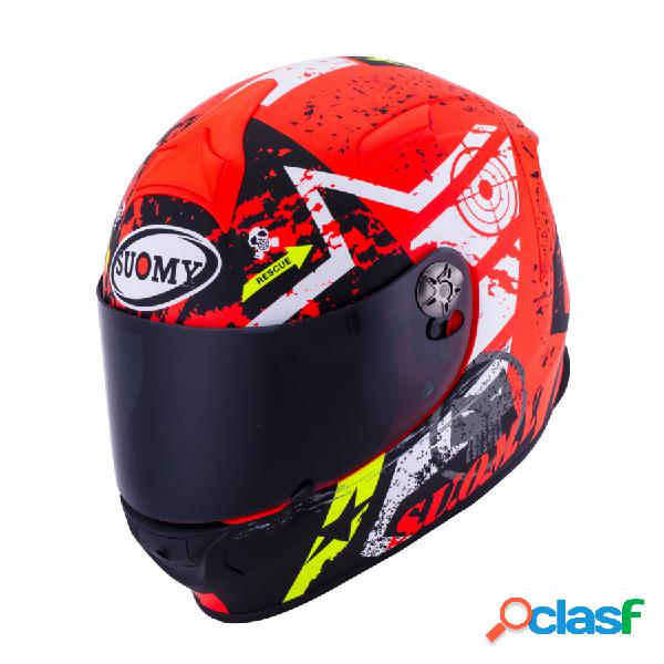 Casco integrale Suomy SR Sport Stars in fibra arancio