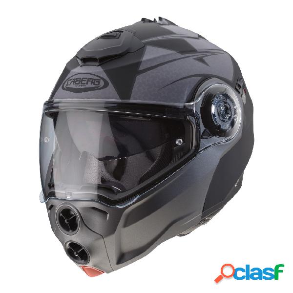 Casco modulare Caberg DROID PATRIOT Nero Opaco Antracite