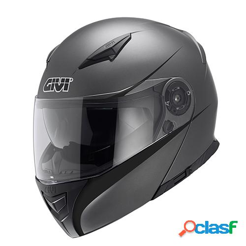 Casco modulare Givi X16 F Voyager titanio opaco nero