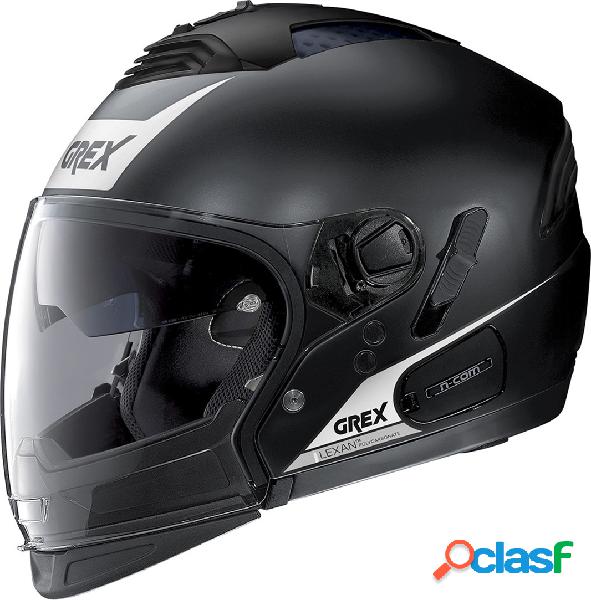 Casco modulare Grex G4.2 PRO VIVID N-COM Nero opaco Bianco