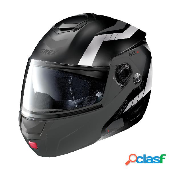 Casco modulare Grex G9-2 Steadfast N-com Nero