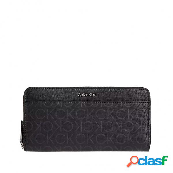 Ck Cartera K60K609910 0Gj Must Z/a W/pkt Epi Mon Black Mono