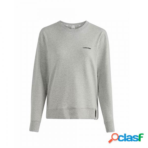 Ck Sud 000Qs6870E P7A Txs L/s Grey Heather Calvin Klein -