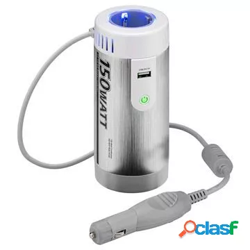 Convertitore di tensione per auto Goobay - 12V / 230V - 150W