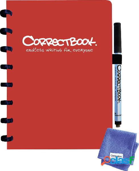 Correctbook DIN A5 red liniert DIN A5 red liniert Taccuino