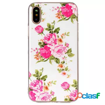 Cover in TPU Glow in the Dark per iPhone X / iPhone XS -