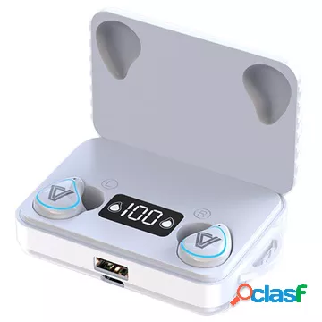 Cuffie TWS A25 Bluetooth 5.0 con funzione Powerbank -
