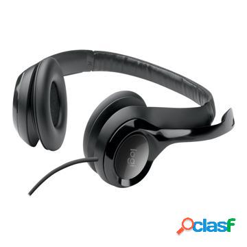 Cuffie USB Logitech Cuffie con cablaggio H390