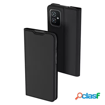 Custodia Flip Dux Ducis Skin Pro Asus Zenfone 8 - Nera