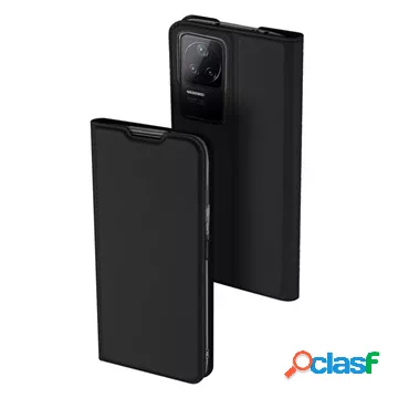 Custodia Flip Dux Ducis Skin Pro Xiaomi Poco F4 - Nera