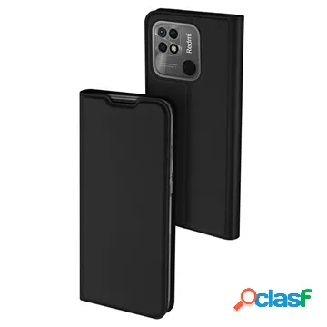 Custodia Flip Dux Ducis Skin Pro Xiaomi Redmi 10C - Nera