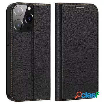 Custodia Flip Dux Ducis Skin X2 iPhone 14 Pro Max - Nera