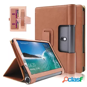 Custodia Folio multifunzione Lenovo Yoga Smart Tab - Marrone