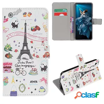 Custodia a Portafoglio Serie Style Huawei Nova 5T, Honor