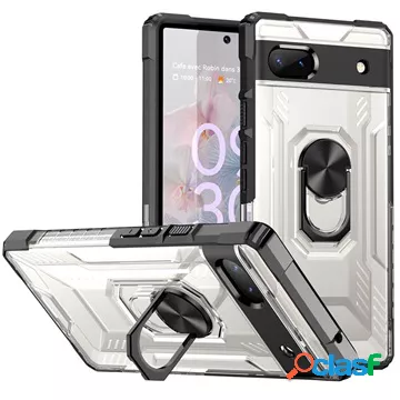 Custodia ibrida Rugged Shield per Google Pixel 6a con
