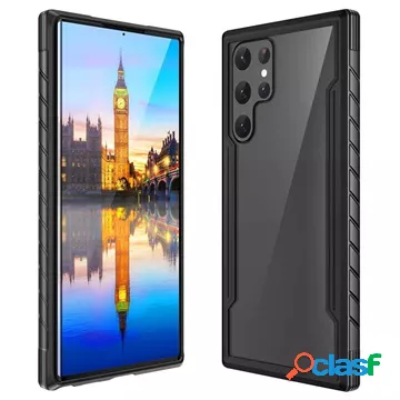 Custodia ibrida per Samsung Galaxy S22 Ultra 5G serie Grip -