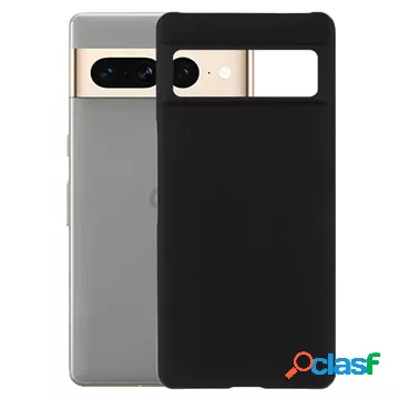 Custodia in Plastica Gommata per Google Pixel 7 Pro - Nera