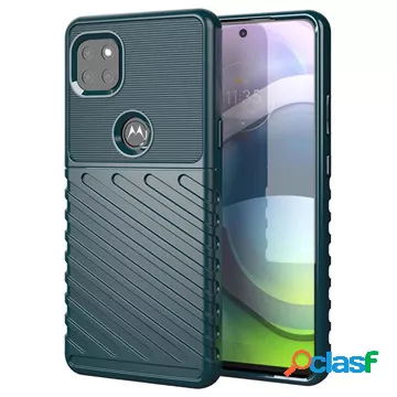 Custodia in TPU per Motorola Moto G 5G serie Thunder - verde