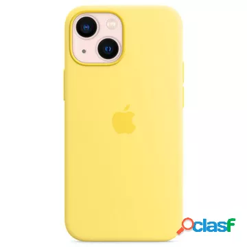 Custodia in silicone per iPhone 13 Mini Apple con MagSafe