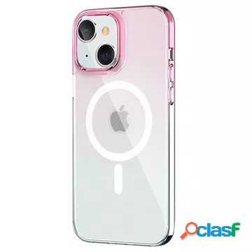 Custodia per iPhone 13 serie PQY Gradient Kingxbar - rosa /