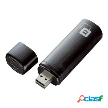 D-Link Wireless AC1200 Adattatore di rete USB 2.0 Wireless
