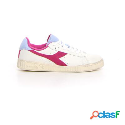 DIADORA GAme L low used donna - celeste magenta