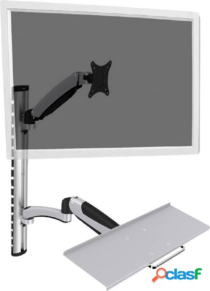 Digitus DA-90354 1 parte Supporto a muro per monitor 38,1 cm